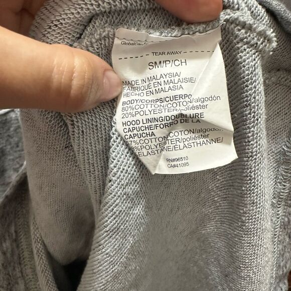 Under Armour T-shirt Hoodie Grey - Workout Sweater - Picture 6 of 6